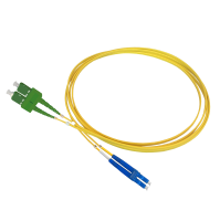 Patchkabel duplex SM, SC/APC-LC/PC, 1.8mm, 15m