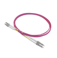 Patchkabel duplex OM4, LC/PC-LC/PC, 1.8mm, 3m
