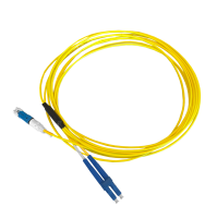 Jarretière optique duplex SM, CS/PC-LC/PC, 1.8mm, 4m