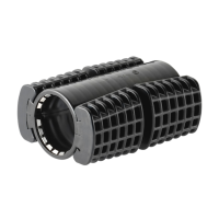 Koppeling, deelbaar, 32mm, EBM, Gabocom