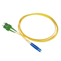 Patchkabel duplex SM, LC/PC-SC/APC, 1.8mm, 7.5m