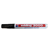 Marqueur permanent, 3mm, noir