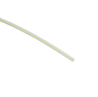 HDPE geleide buis, 10/8mm, transparant met gele streep