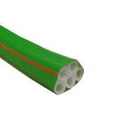 Microtube 5x14/10mm, vert (Delta Fiber NL)