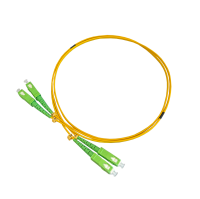 Patchkabel duplex SM, SC/APC-SC/APC, 1.8mm, 1m