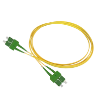 Patchkabel duplex SM, SC/APC-SC/APC, 1.8mm, 8m