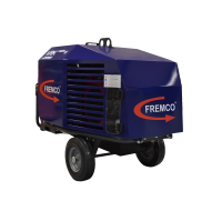 Compresseur Rotair VRK Fibra Plus, essence, à vis, 15 bar, 1000 l/min, Fremco