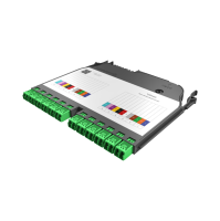 Module d'épissure IANOS, SM, 12x LC/APC duplex, 24x pigtail, TIA, Heatshrink
