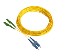 Patchkabel duplex SM, E2000/APC-SC/PC, 2.0mm, 10m