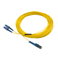 Jarretière optique duplex SM, LC/PC(uni)-SC/PC, 2.0mm, 14m
