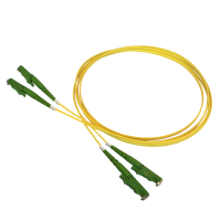 Jarretière optique duplex SM, E2000/APC-E2000/APC, 2.0mm, 8m