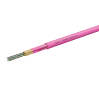 Optipack indoor kabel, LSZH, CPR B2ca, 48-voudig, 4x12F, OM4, 250um, 6.6mm, Heather Violet, Huber+Suhner