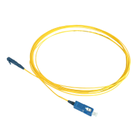 Jarretière optique simplex SM, LC/PC-SC/PC, 1.2mm, 4.5m