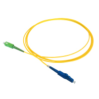 Patchkabel simplex SM, LC/PC-SC/APC, Grade C, 1.2mm, 4.5m