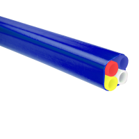 Microtube 4x7/4mm, bleu