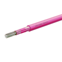 Optipack indoor kabel, LSZH, CPR B2ca, 96-voudig, 8x12F, OM4, 250um, 9.6mm, Heather Violet, Huber+Suhner