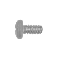 Vis à tête cylindrique bombée M6x12, DIN 7985, 100 pièces
