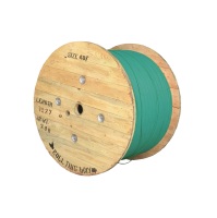 Glasvezelkabel, riser, 48-voudig, 12x4, SM, G.657A1, 250um, 8.0mm, turquoise (ODF)