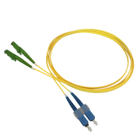 Patchkabel duplex SM, E2000/APC-SC/PC, 2.0mm, 9m