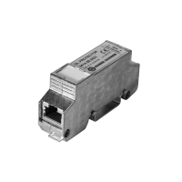 Protecteur de ligne de données, Ethernet Cat 6, canal classe E, Huber+Suhner