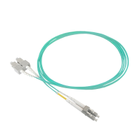 Patchkabel duplex OM3, LC/PC-SC/PC, 1.8mm, 7m