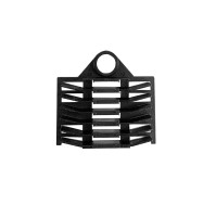 Houder voor lasbeschermer, heat shrink (krimp), zwart