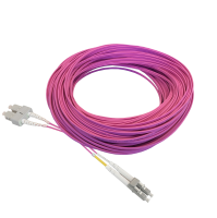 Patchkabel duplex OM4, LC/PC-SC/PC, 1.8mm, 45m