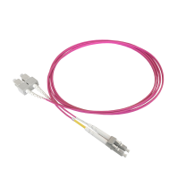 Patchkabel duplex OM4, LC/PC-SC/PC, 1.8mm, 6m