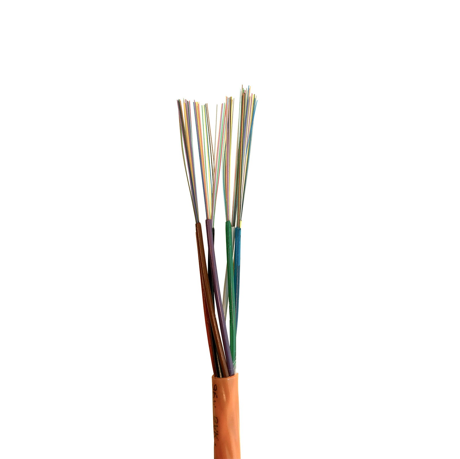 Câble microconduit, 96 voies, SM, G.657A1, 200um, 6.0mm, orange (KPN)