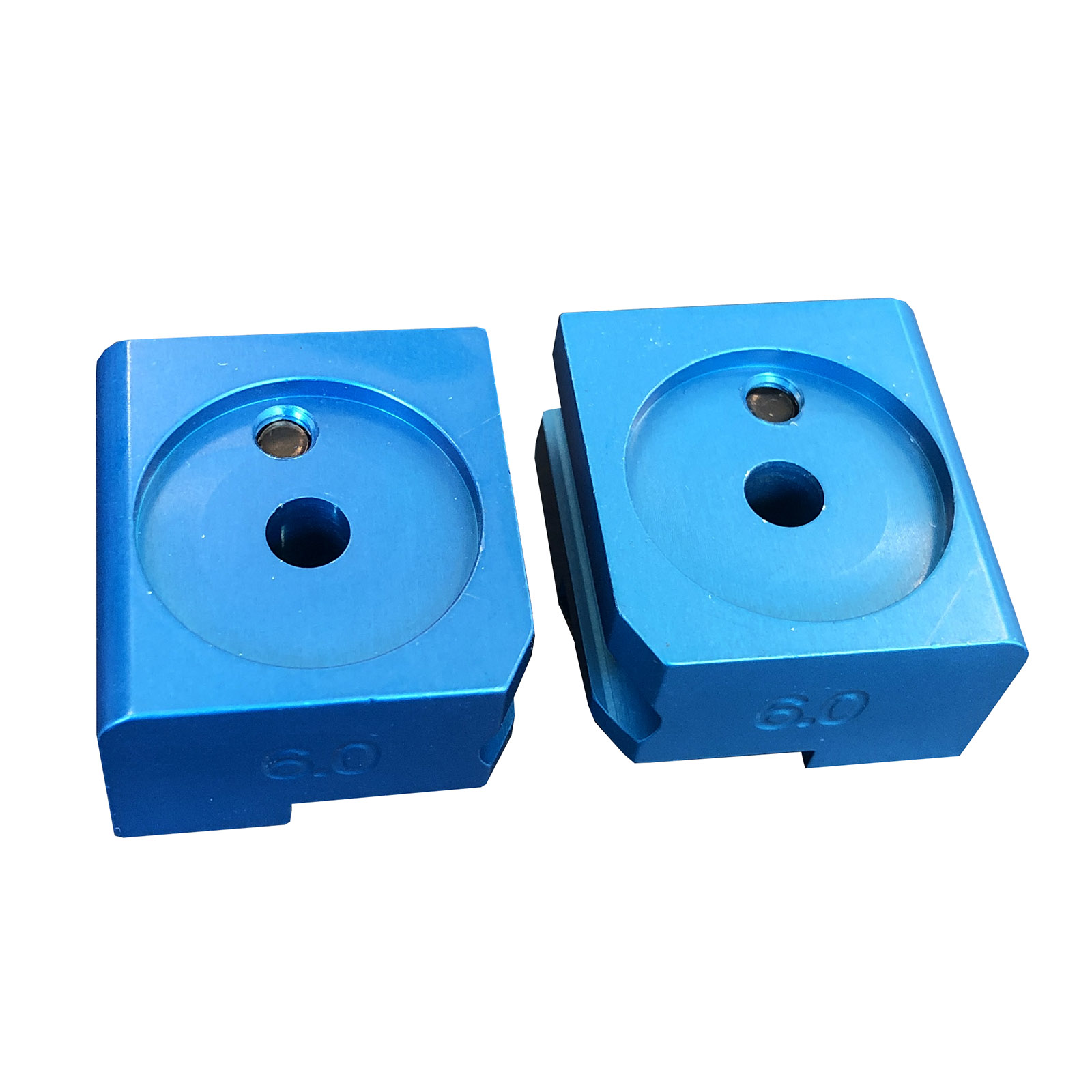 Bloc de guidage, 6.0mm, bleu, Ripley Miller