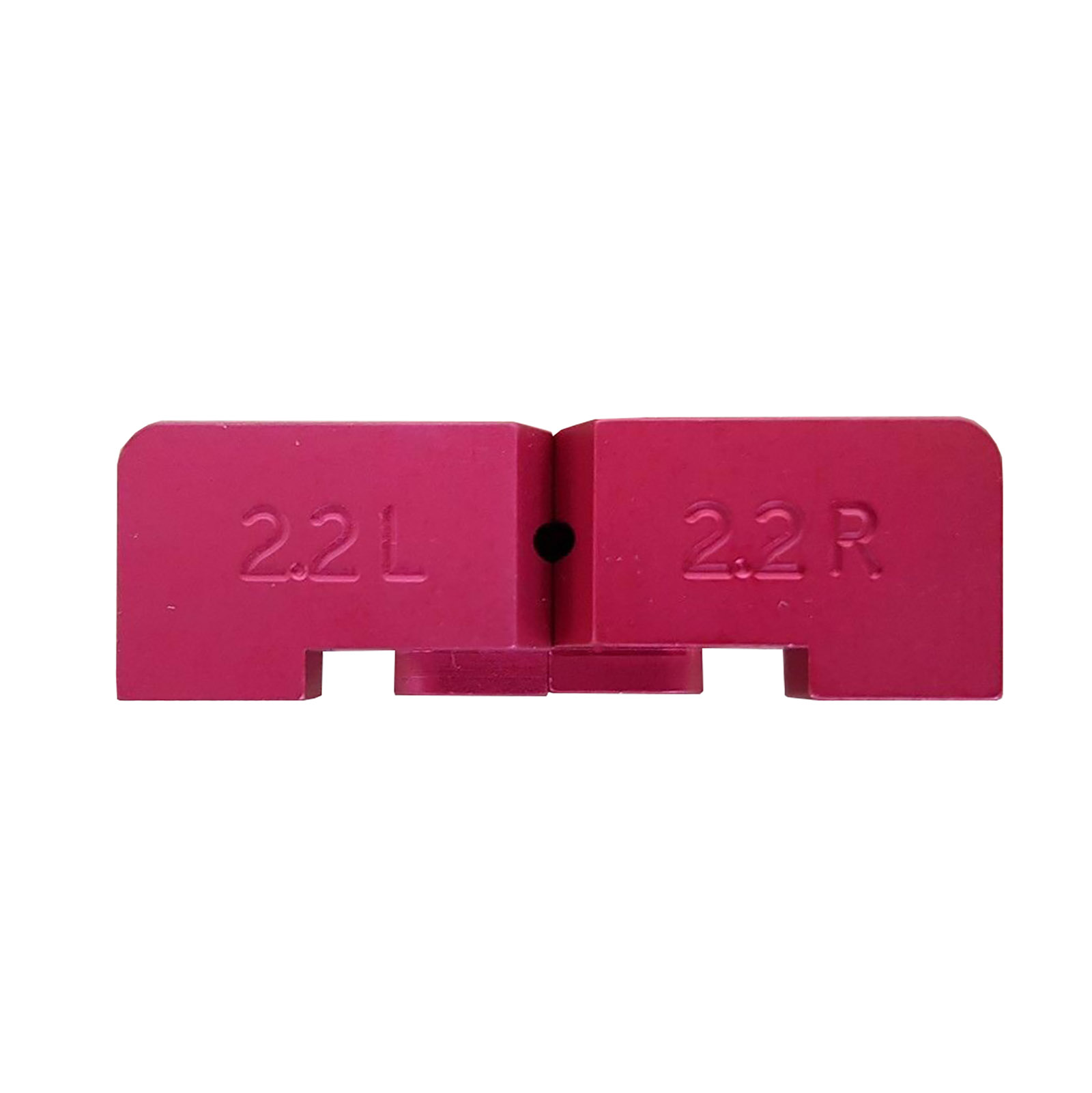 Geleideblok, 2.2mm, rood, Ripley Miller