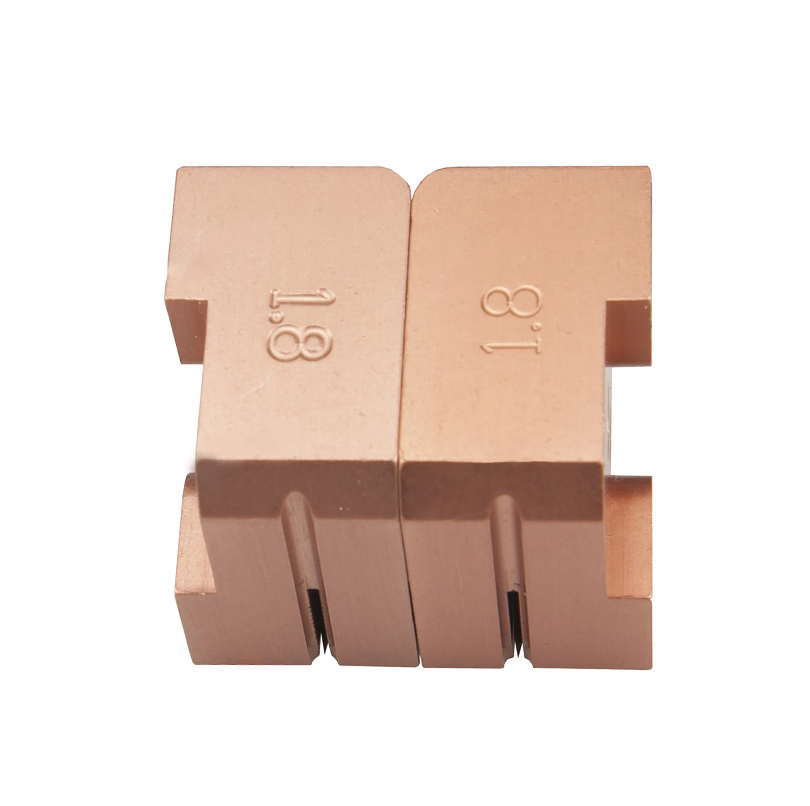 Geleideblok, 1.8mm, koper, Ripley Miller