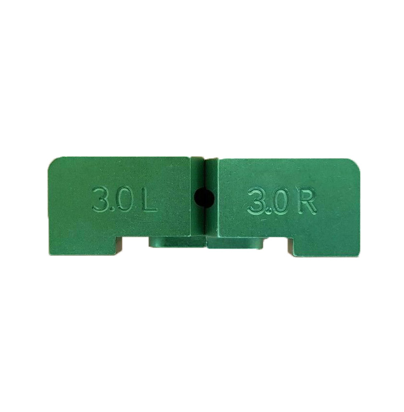 Bloc de guidage, 3.0mm, vert, Ripley Miller