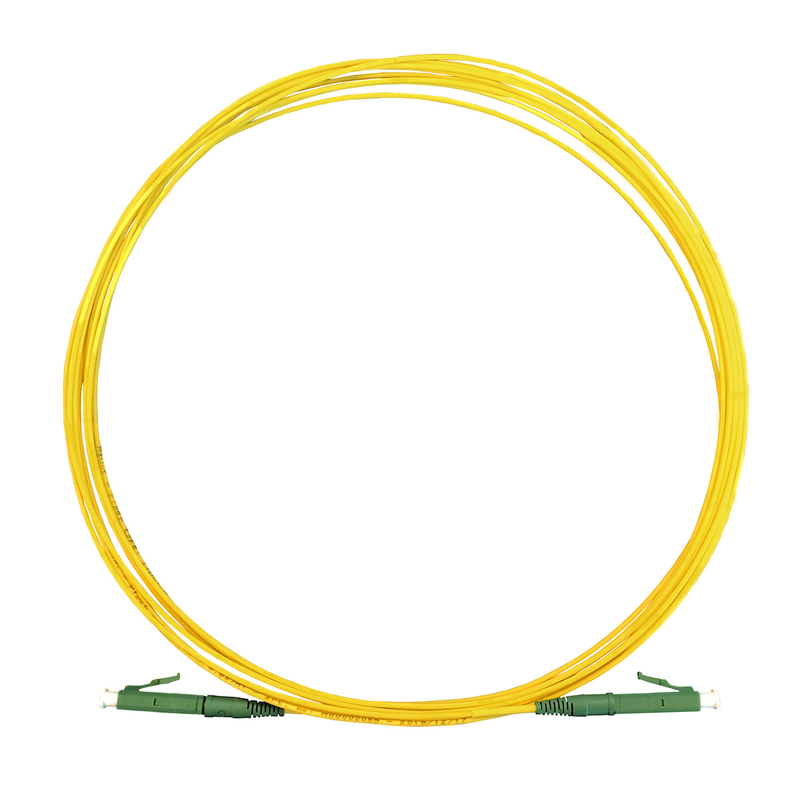 Patchkabel simplex SM, LC/APC-LC/APC, 1.2mm, 4.5m