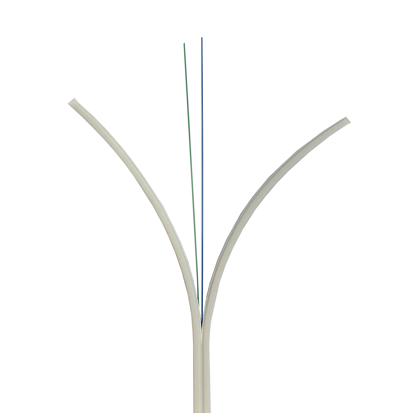 Câble DAC intérieur, M-DIC, LSZH, CPR B2ca, 2 voies, SM, G.657A1, 250um, 3.0x2.0mm, blanc (KPN)