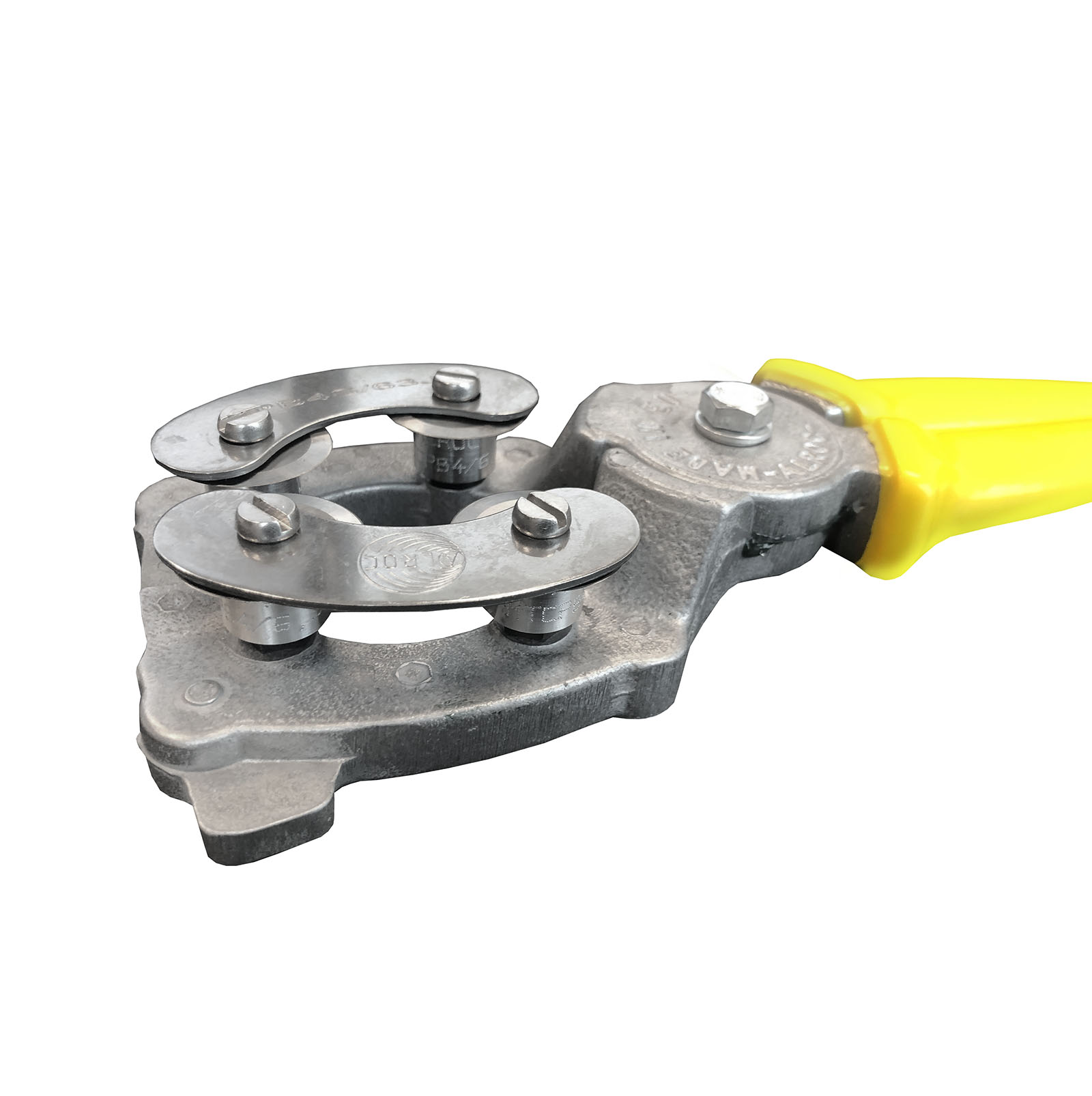 Pince Fibop HDPE, jaune, 50mm, Alroc