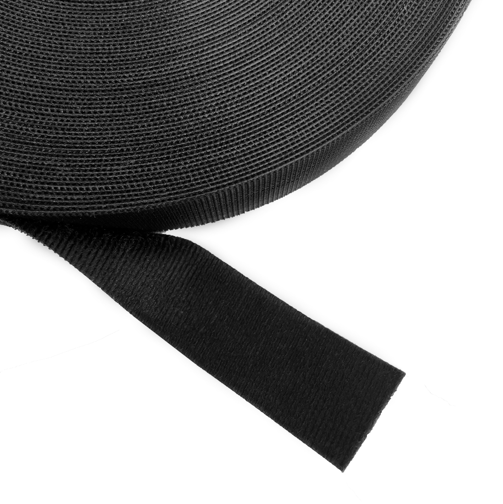 Klittenband BTB, Velcro, 19.05mm, rol 22.9m, zwart