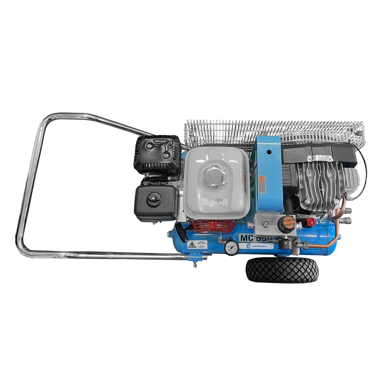 Compressor MC550, Benzine, Zuiger, 550l/min, 8 bar