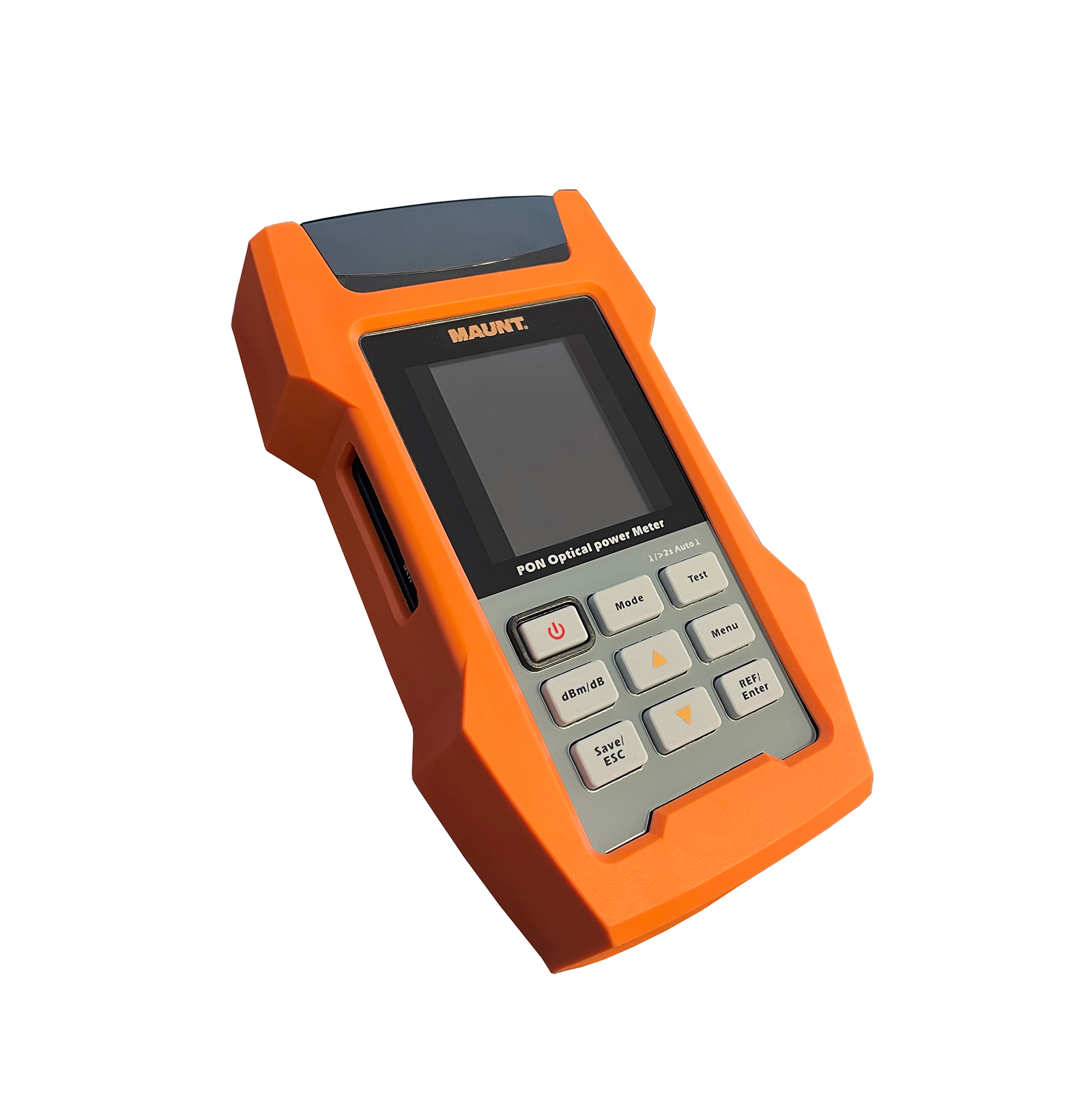 Powermeter, SM, XGPON, +10dBm à -40dBm, 2x SC/APC + 1x VFL, incl. adaptateur AC, Maunt
