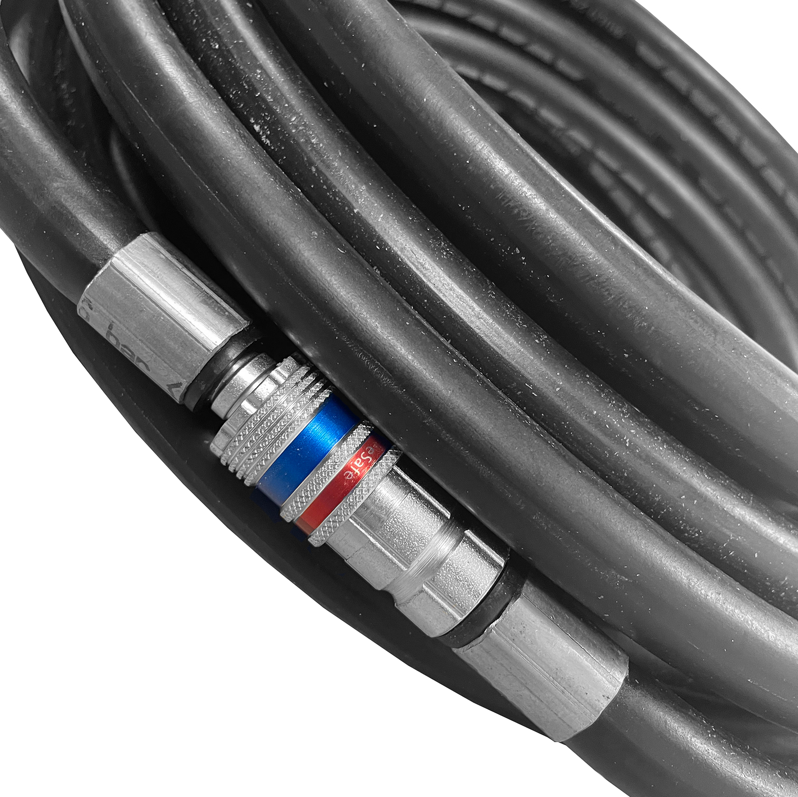 Tuyau d'air MicroFlow/NanoFlow, 3/8inch, supersoft, avec raccords CEJN, 10m, Fremco