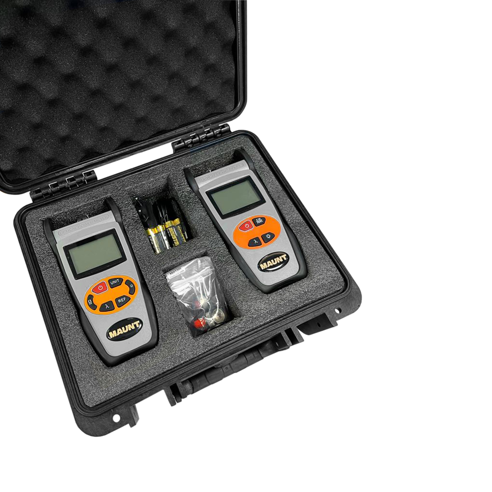 Kit de test de perte optique, 850/1300 - 1310/1550, Maunt