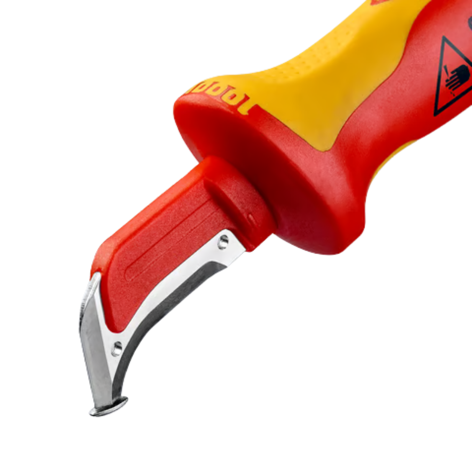 Kabelmes, met glijschoen, 180mm, VDE, Knipex