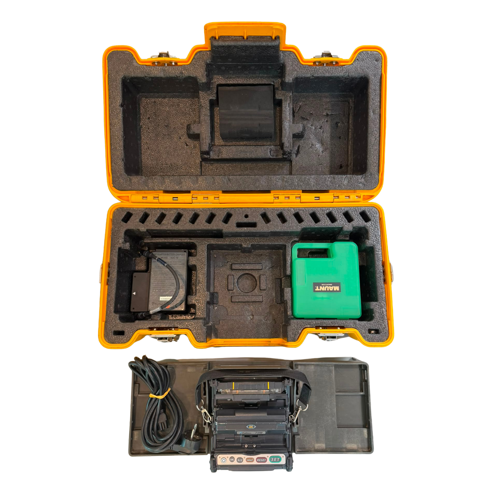 Tweedehands lasapparaat, 70R, 7380 lassen, bouwjaar 2016, inclusief CT-30 cleaver, Fujikura