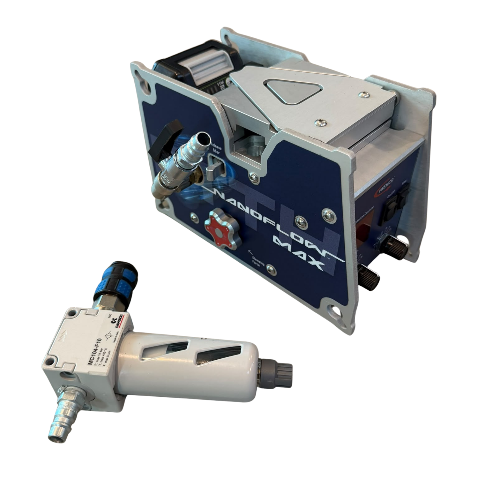 Machine de soufflage d'occasion, NanoFlow Max 9328.6169, année de fabrication 2023, Fremco